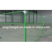 PVC Temporary Fencing Hot Dipped Galvanized and PVC Coating Temporary Fence